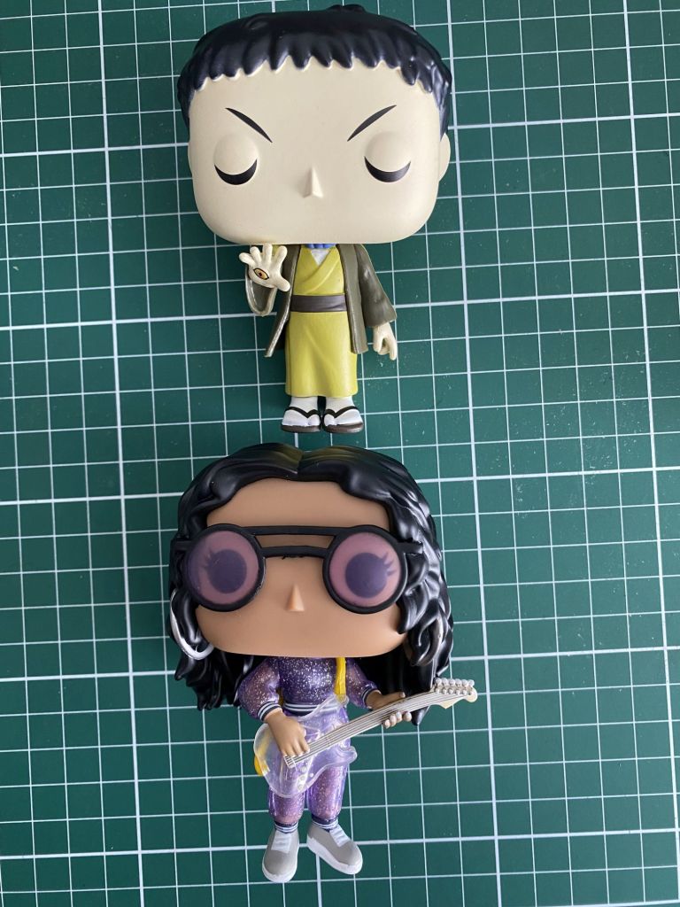Yahaba and H.E.R. Pop! vinyl figurines