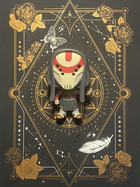 Eclipse Cultist Pop vinyl figurine to be used in a custom Sleep Token figurine