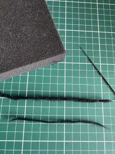 thick and thin dread to make a custom Sleep Token figurine