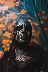 ii mask closeup detail to make a custom Sleep Token figurine