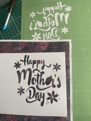 Sleep Token inspired Mothers day card