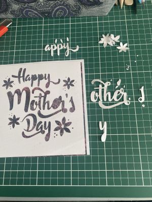 Sleep Token inspired Mothers day card