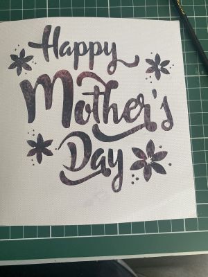 Sleep Token inspired Mothers day card