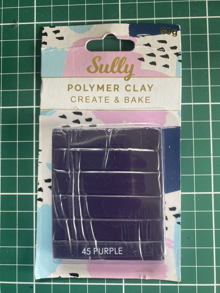 polymer clay used to make a custom Sleep Token figurine