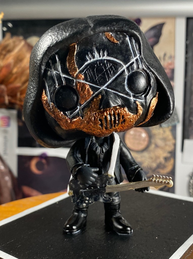 custom pop vinyl Sleep Token figurine of guitarist iv