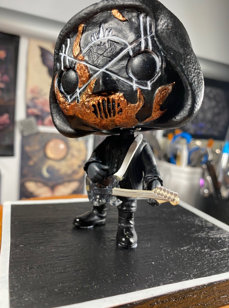 custom pop vinyl Sleep Token figurine of guitarist iv