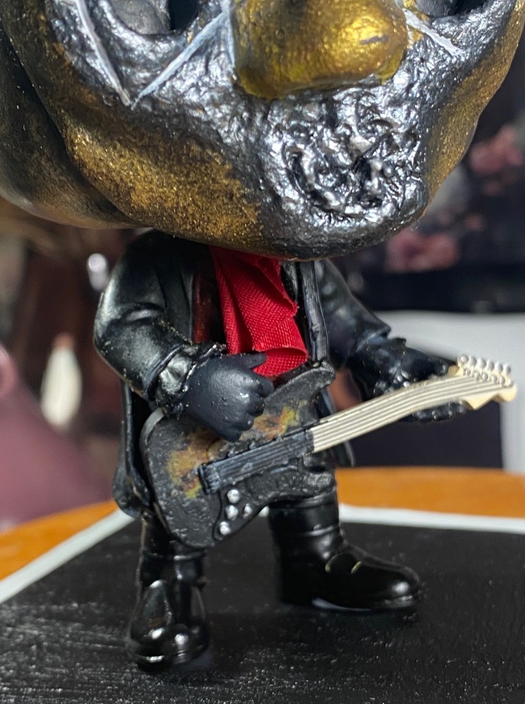 custom pop vinyl Sleep Token figurine of bass guitarist iii